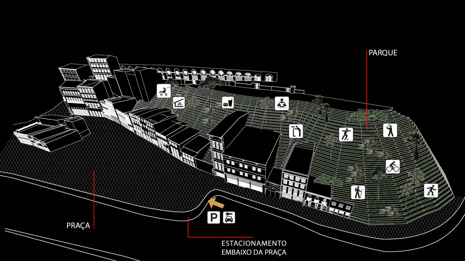 AREA C DIAGRAM - Frontispício - SPOL Architects