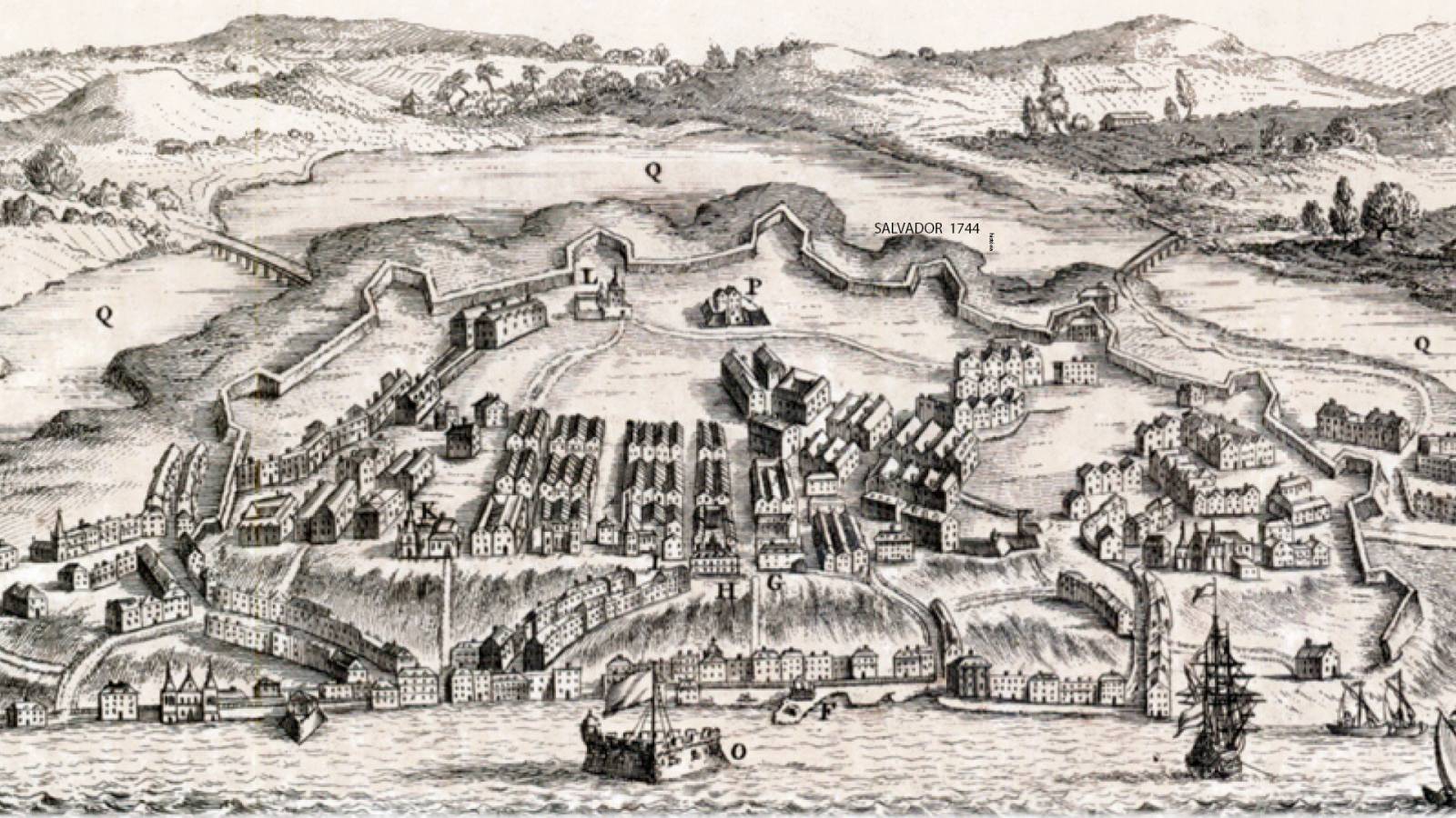 HISTORIC DRAWING OF SALVADOR - Frontispício - SPOL Architects